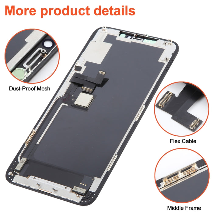 Pantalla LCD de material TFT incell y ensamblaje completo del digitalizador para iPhone 11 Pro Max, For iPhone 11 Pro Max(Incell )