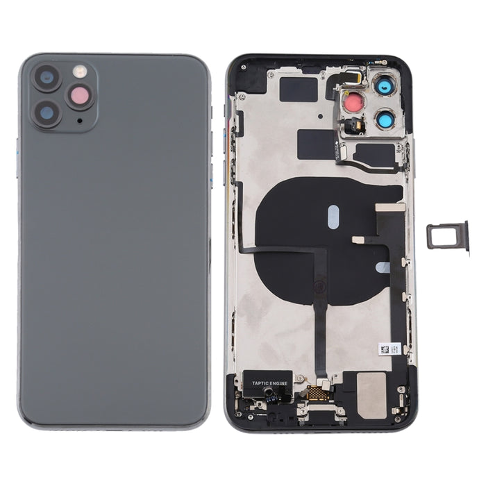 Conjunto de tapa trasera de batería para iPhone 11 Pro