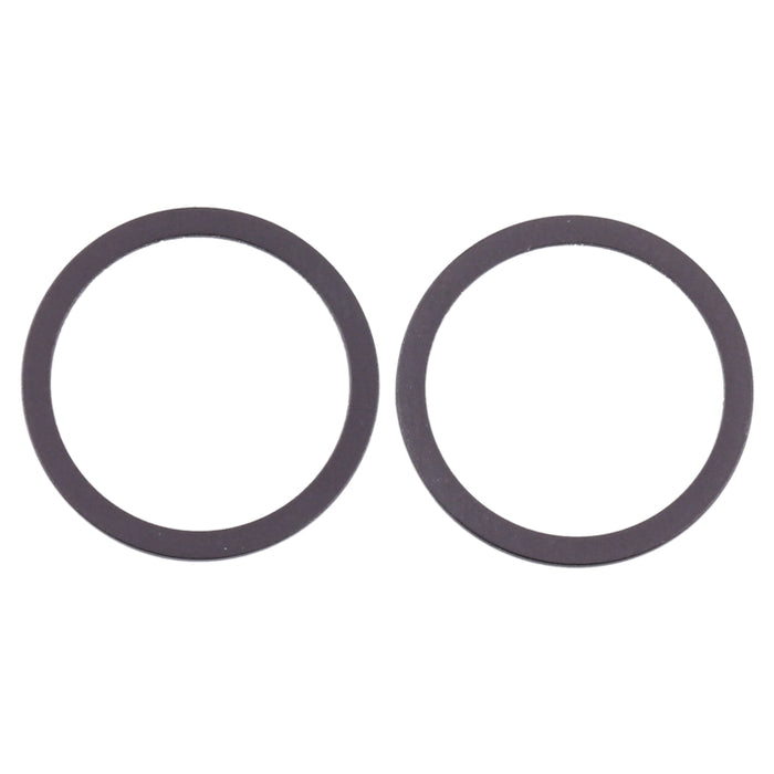 Anillo de aro protector de metal con lente de vidrio para cámara trasera de 2 piezas para iPhone 12 Mini, For iPhone 12 Mini