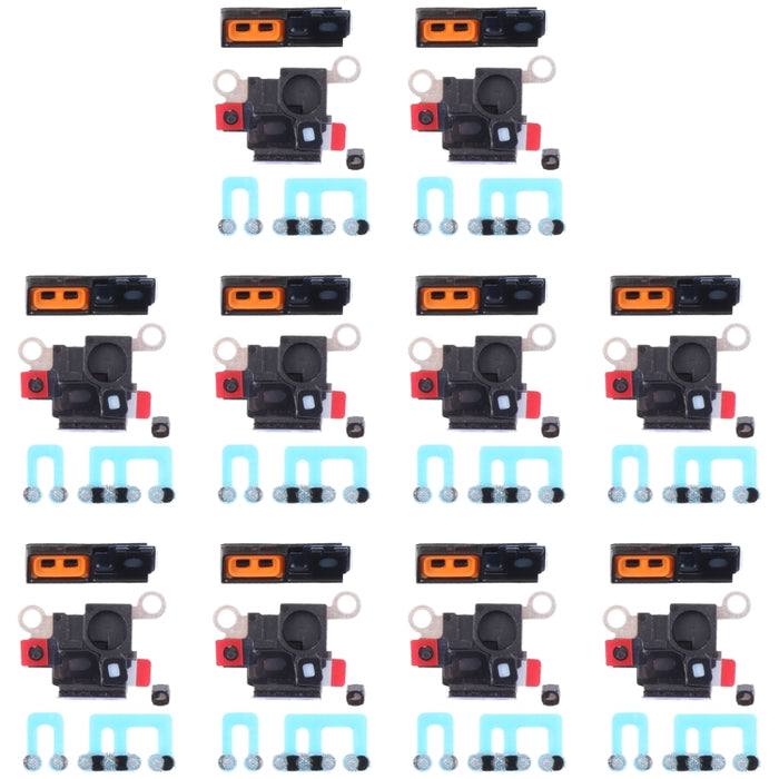 Altavoz de 10 piezas de malla a prueba de polvo con marco para iPhone 12 mini, For iPhone 12 mini (with Frame)