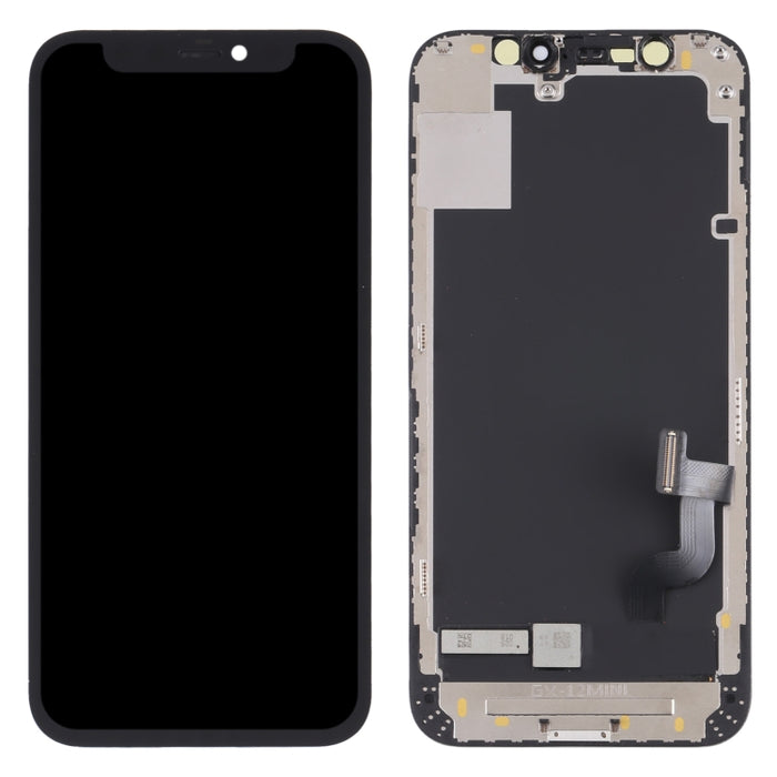 Pantalla LCD material de GX OLED y asamblea completa del digitizador para el iPhone 12 mini, For iPhone 12 mini (GX Hard OLED)