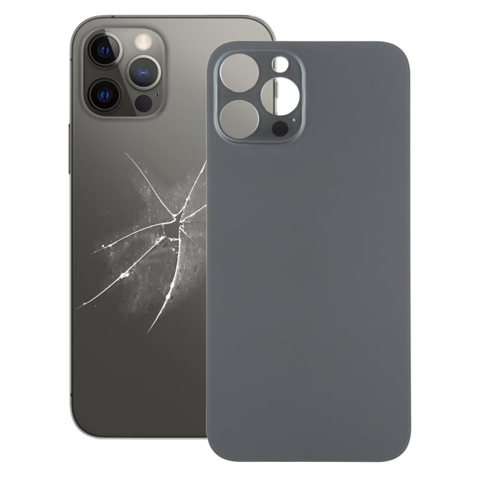 Tapa Trasera De Batería Con Orificio De Cámara Grande De Fácil Reemplazo Para iPhone 12 Pro Max, For iPhone 12 Pro Max(Not Disassemble)