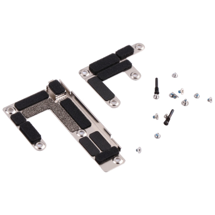 Juego de cubierta de lámina de hierro para batería LCD con pegatina + tornillos para iPhone 12 Pro Max, For iPhone 12 Pro Max