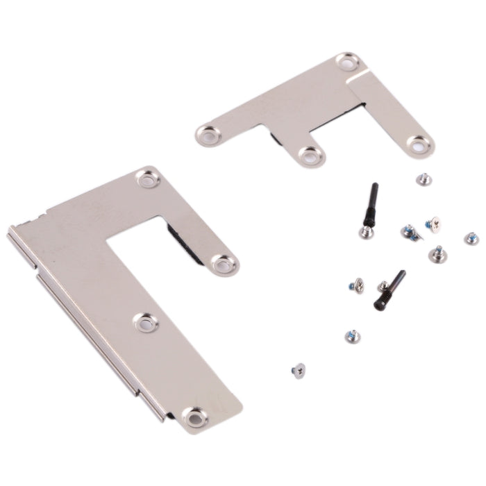 Juego de cubierta de lámina de hierro para batería LCD con pegatina + tornillos para iPhone 12 Pro Max, For iPhone 12 Pro Max