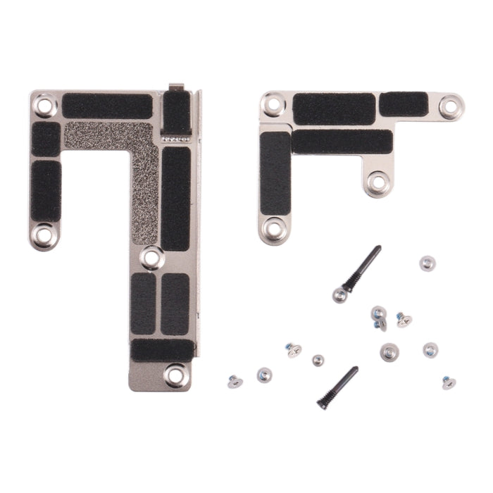 Juego de cubierta de lámina de hierro para batería LCD con pegatina + tornillos para iPhone 12 Pro Max, For iPhone 12 Pro Max