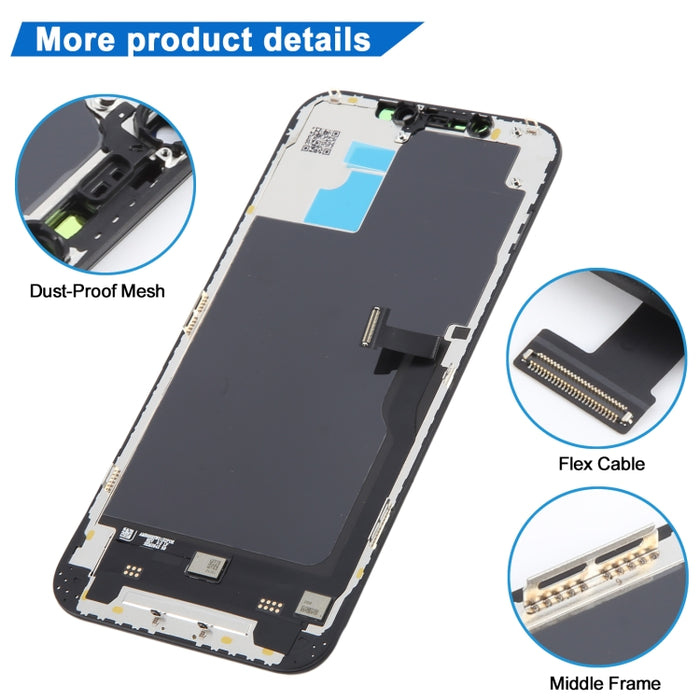 Pantalla LCD TFT interna de JK para iPhone 12 Pro Max con ensamblaje completo del digitalizador, For iPhone 12 Pro Max(JK inell)
