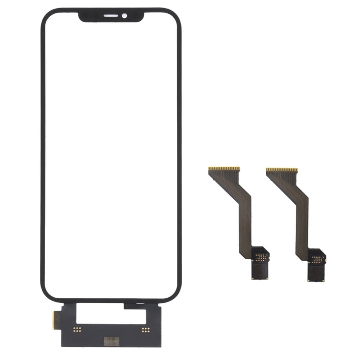 Para iPhone 12 Pro Max Panel táctil, cable flexible en blanco, quitar IC necesita mantenimiento profesional, For iPhone 12 Pro Max