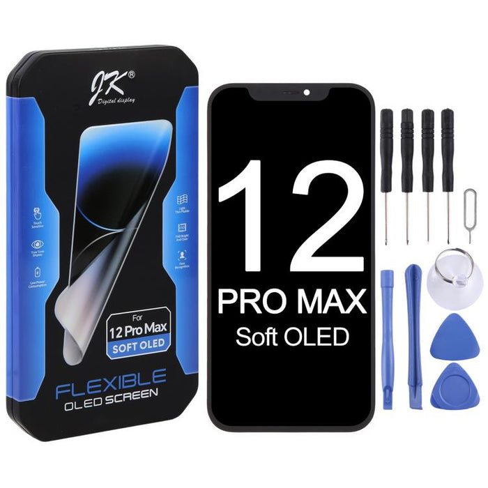 Pantalla LCD OLED JK Soft para iPhone 12 Pro Max, For iPhone 12 Pro Max