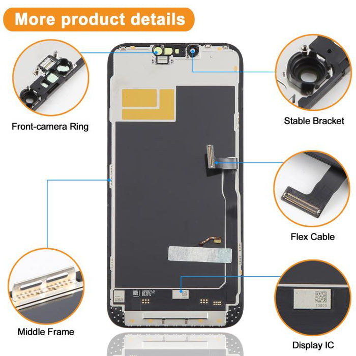 Pantalla OLED suave HXL para iPhone 13 Pro Max, For iPhone 13 Pro Max