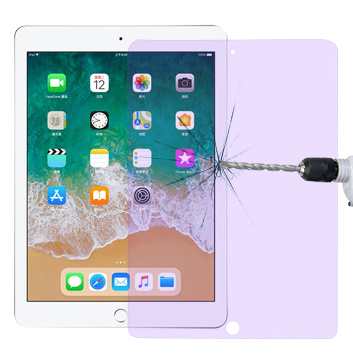 Película de vidrio templado a prueba de explosiones anti-rayos azules de 0,33 mm 9H 2.5D para iPad 4/3/2