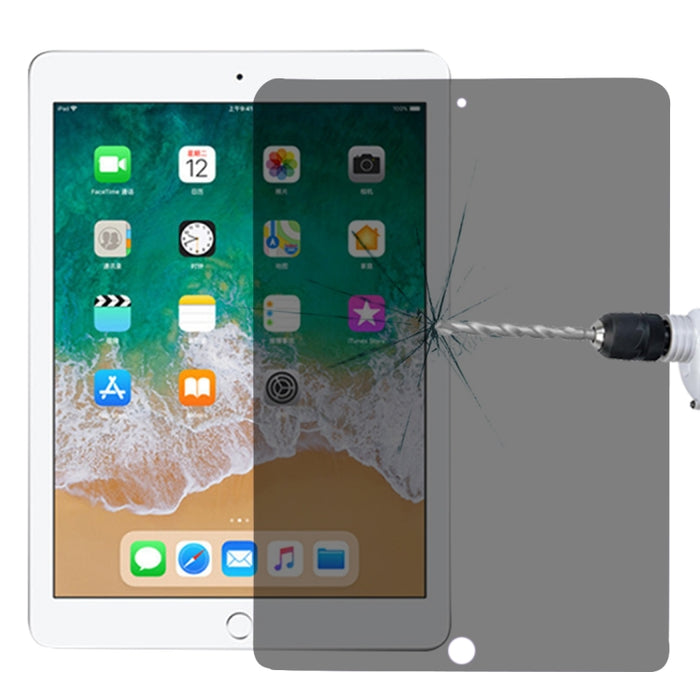 Película de vidrio templado a prueba de explosiones antideslumbrante de privacidad de 0,33 mm 9H 2.5D para iPad 4/3/2