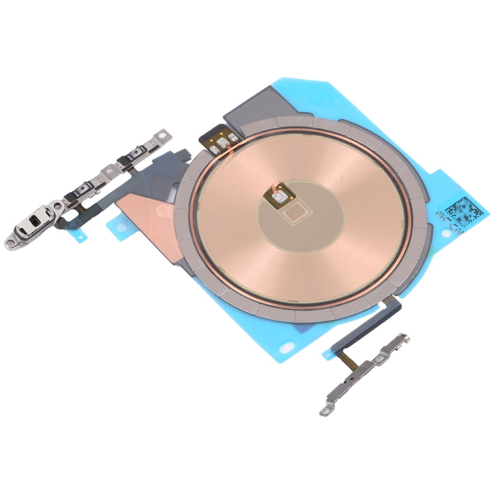 Para iPhone 14 Pro Max Módulo de carga inalámbrica NFC con cable flexible de encendido y volumen, For iPhone 14 Pro Max