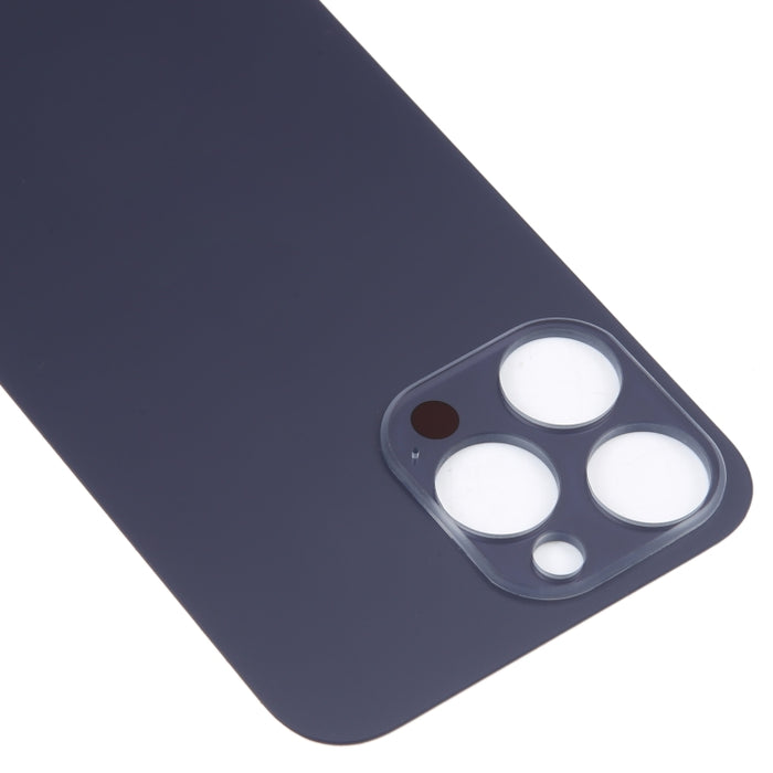 Cubierta trasera de batería de vidrio con orificio grande para cámara de fácil reemplazo para iPhone 14 Pro Max, For iPhone 14 Pro Max(Not Disassemble)