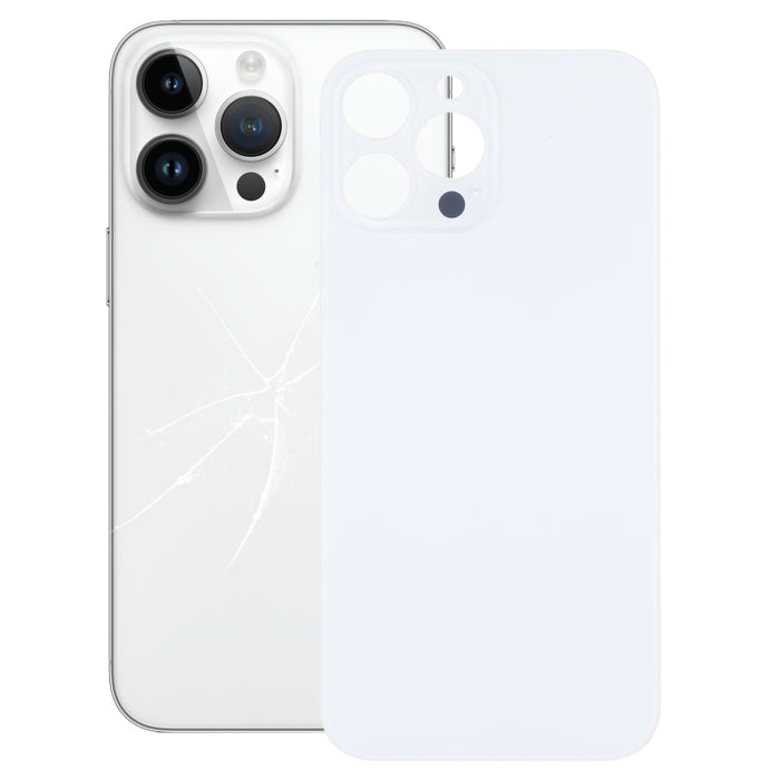 Cubierta trasera de batería de vidrio con orificio grande para cámara de fácil reemplazo para iPhone 14 Pro Max, For iPhone 14 Pro Max(Not Disassemble)