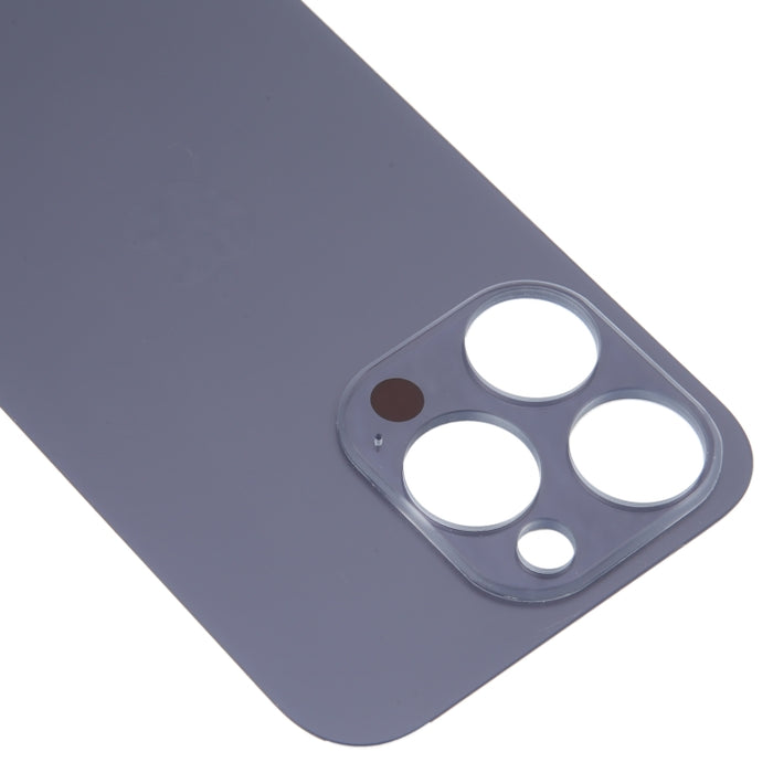 Cubierta trasera de batería de vidrio con orificio grande para cámara de fácil reemplazo para iPhone 14 Pro, For iPhone 14 Pro(Not Disassemble)