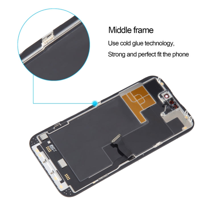 Pantalla LCD original Super Retina XDR OLED de LTPO para iPhone 14 Pro con ensamblaje completo del digitalizador, For iPhone 14 Pro(Original)