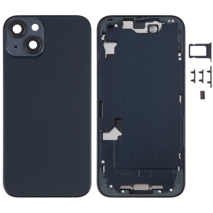 Tapa trasera de batería para iPhone 14 con marco medio / teclas laterales, For iPhone 14 (with Middle Frame)