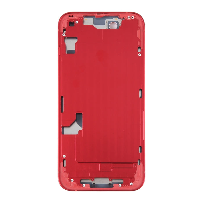 Tapa trasera de batería para iPhone 14 con marco medio / teclas laterales, For iPhone 14 (with Middle Frame)