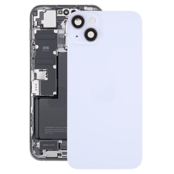 Tapa trasera de batería de vidrio con soporte para iPhone 14, For iPhone 14