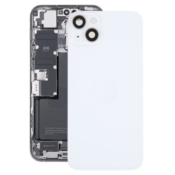 Tapa trasera de batería de vidrio con soporte para iPhone 14, For iPhone 14