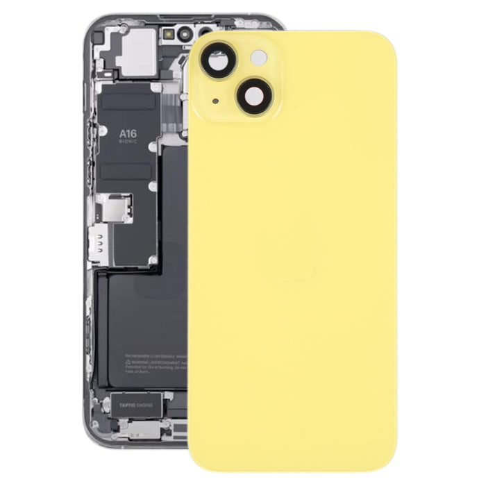 Tapa trasera de batería de vidrio con soporte para iPhone 14, For iPhone 14
