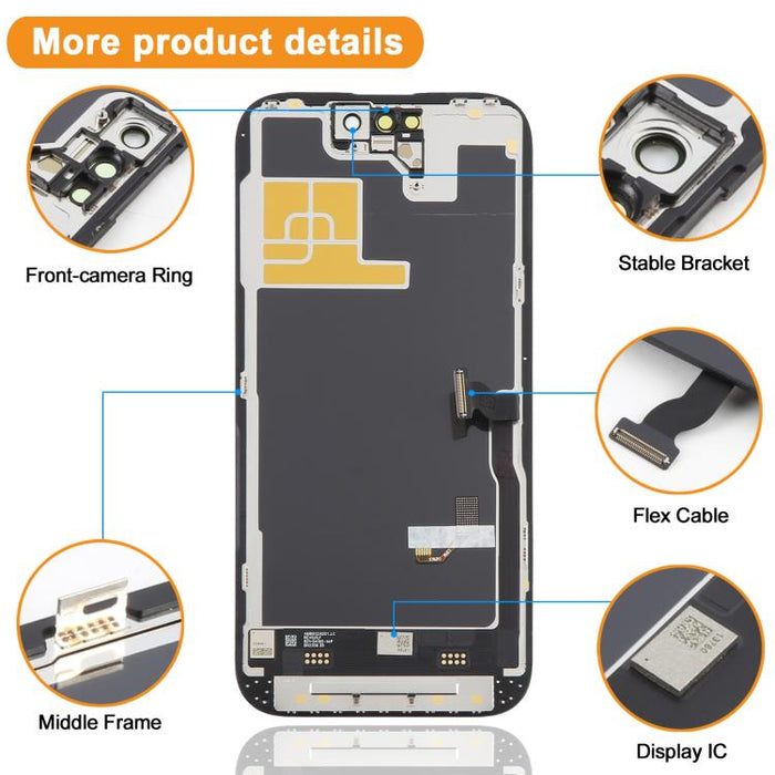 Pantalla OLED suave HXL para iPhone 14 Pro, For iPhone 14 Pro