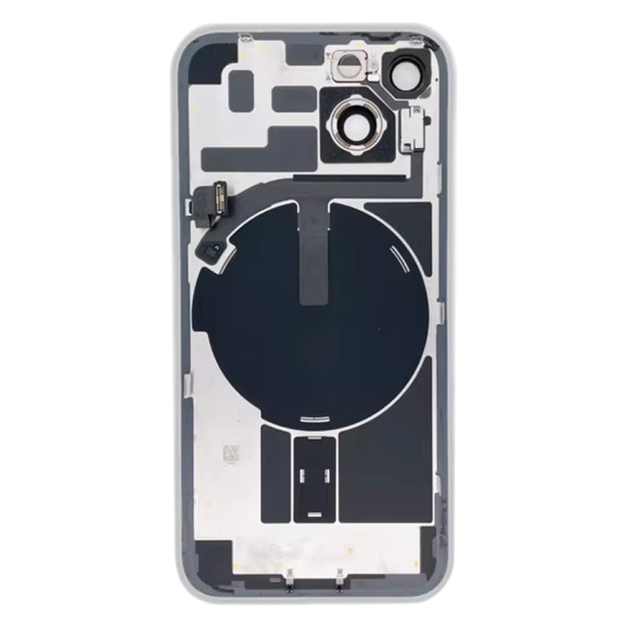 Tapa trasera de batería de vidrio para iPhone 14 Plus con soporte de flash + módulo de carga inalámbrica, For iPhone 14 Plus