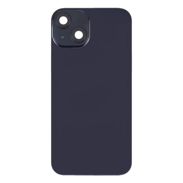 Tapa trasera de batería de vidrio para iPhone 14 con soporte de flash + módulo de carga inalámbrica, For iPhone 14