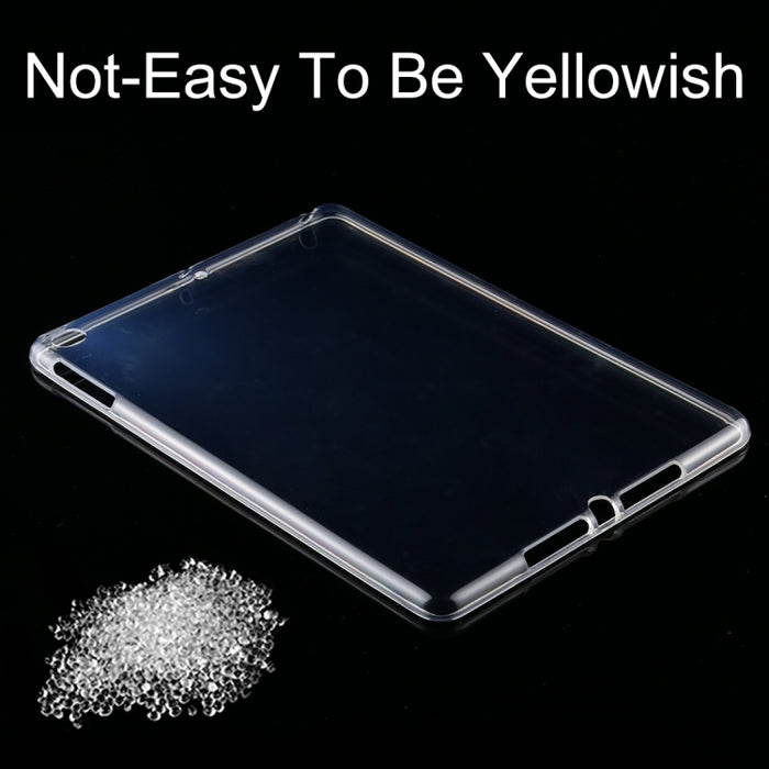 Para iPad 5/6/7/8/9/9.7 Funda protectora transparente de alta transparencia de 3 mm
