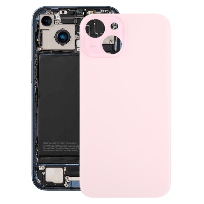 Para iPhone 15 Tapa trasera de batería de vidrio, For iPhone 15
