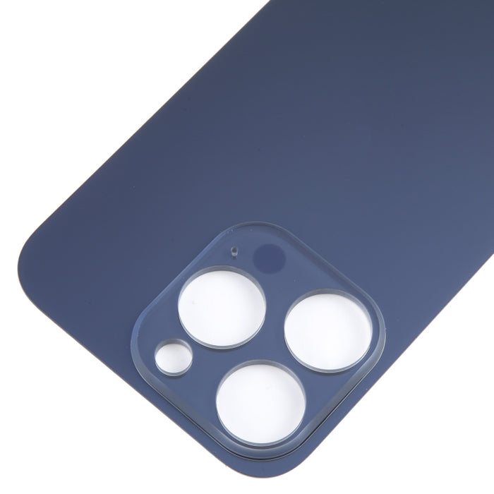 Para iPhone 15 Pro Reemplazo fácil Cubierta de batería trasera de vidrio con orificio para cámara grande, For iPhone 15 Pro(Not Disassemble)