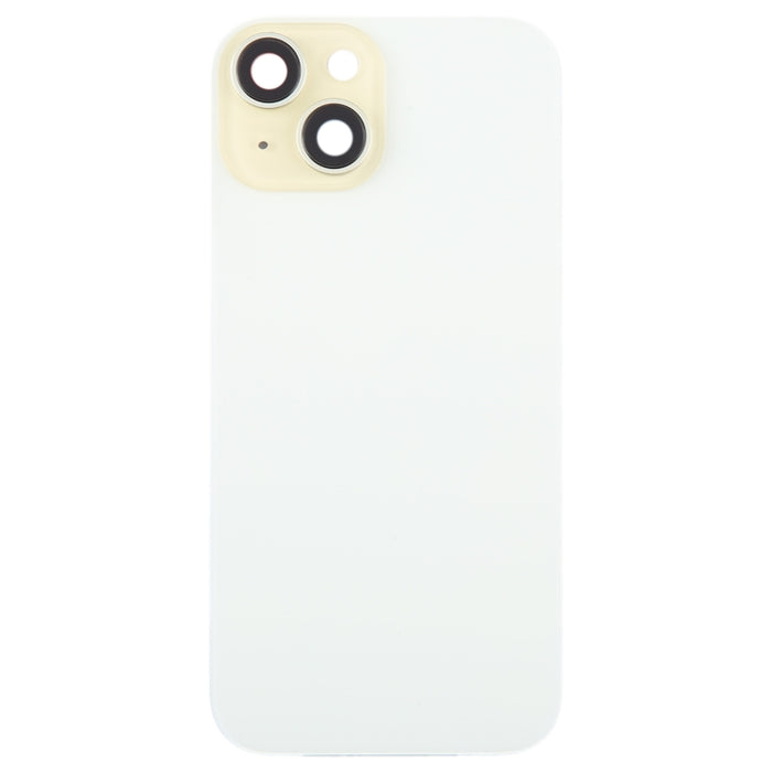 Para iPhone 15 Plus Tapa trasera de batería de vidrio con tapa de lente de cámara, For iPhone 15 Plus (with Camera Cover)