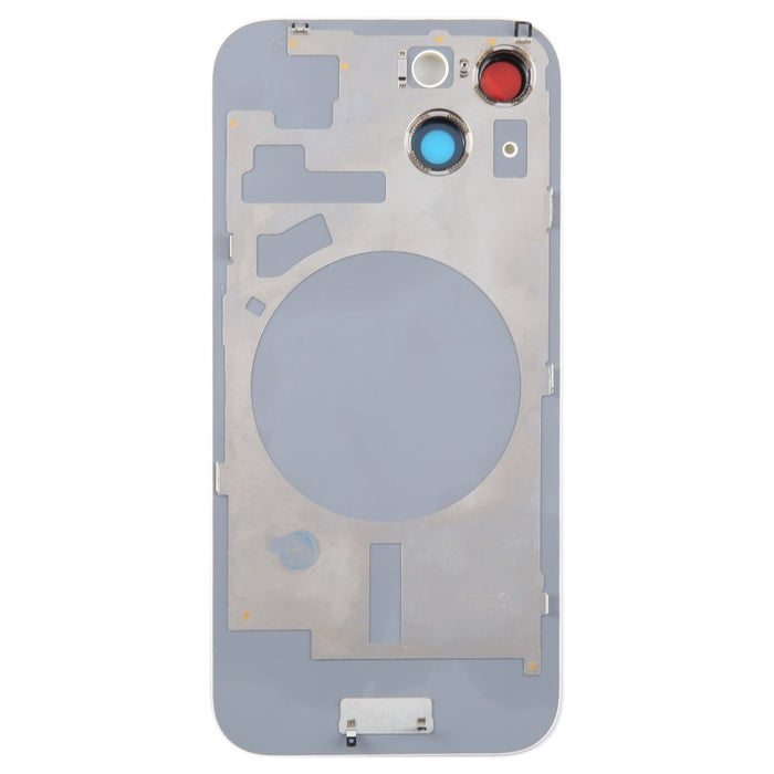 Para iPhone 15 Plus Tapa trasera de batería de vidrio con tapa de lente de cámara, For iPhone 15 Plus (with Camera Cover)