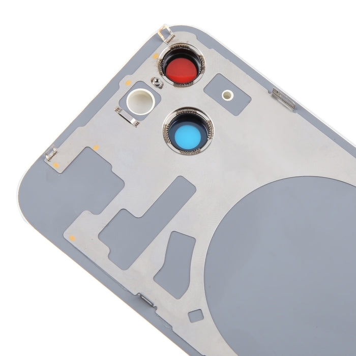 Para iPhone 15 Plus Tapa trasera de batería de vidrio con tapa de lente de cámara, For iPhone 15 Plus (with Camera Cover)