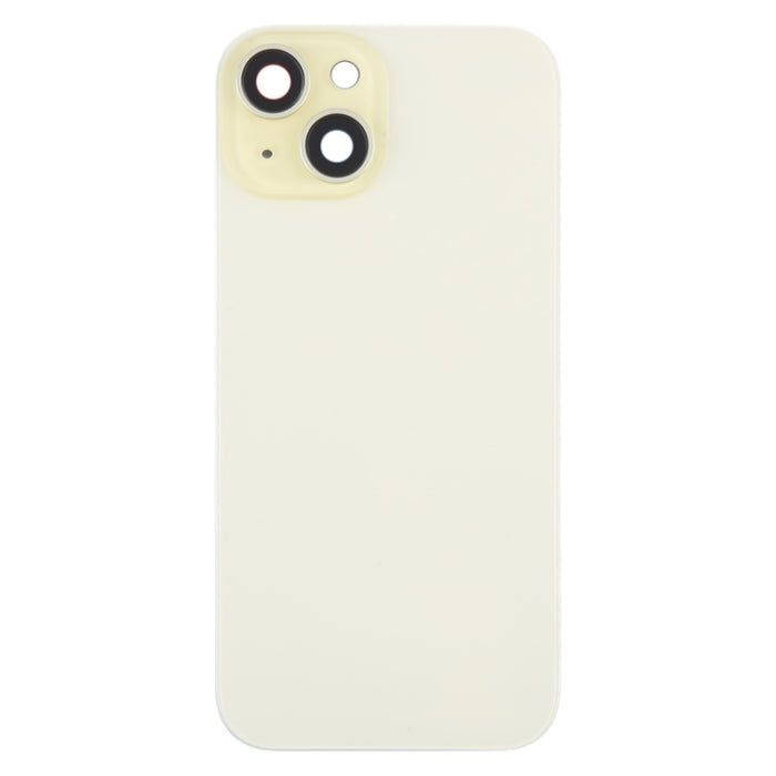 Tapa trasera de batería para iPhone 15 con tapa de lente de cámara + imán MagSafe, For iPhone 15 (with MagSafe)