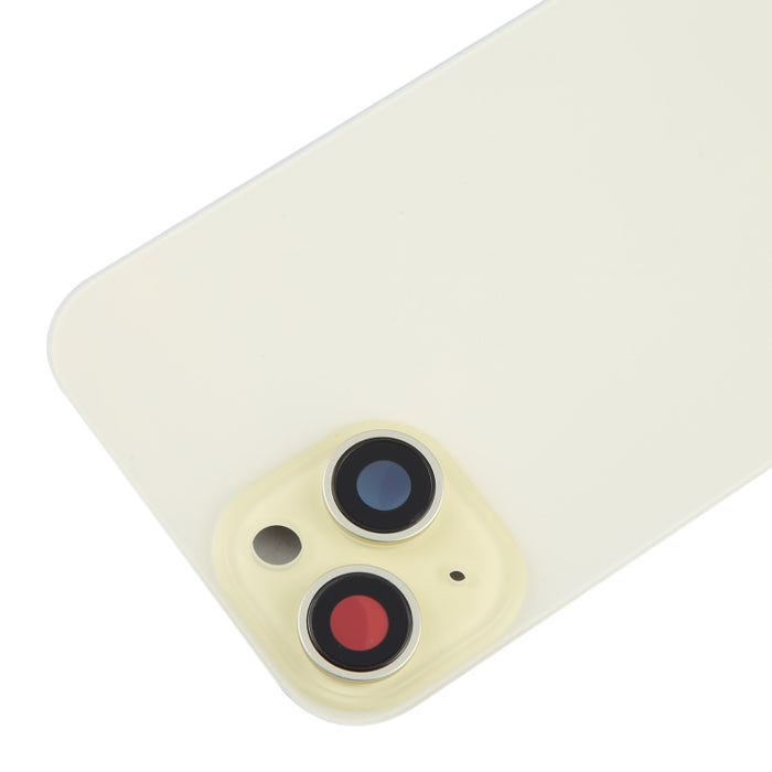 Tapa trasera de batería para iPhone 15 con tapa de lente de cámara + imán MagSafe, For iPhone 15 (with MagSafe)