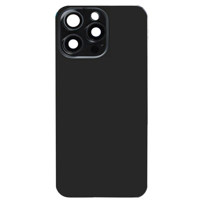 Tapa trasera de batería de vidrio para iPhone 15 Pro con soporte de flash + módulo de carga inalámbrica, For iPhone 15 Pro