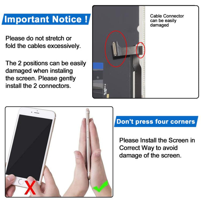JK Hard OLED Screen For iPhone 15 Pro, For iPhone 15 Pro