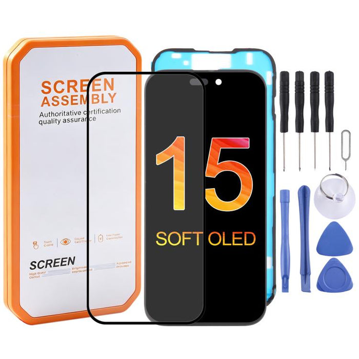 Pantalla OLED suave HXL para iPhone 15, For iPhone 15
