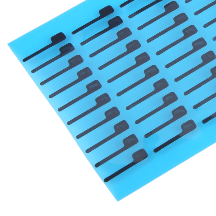 Para iPhone 15 Pro 100 juegos de pegatinas adhesivas negras con parte inferior LCD (01), For iPhone 15 Pro(01)