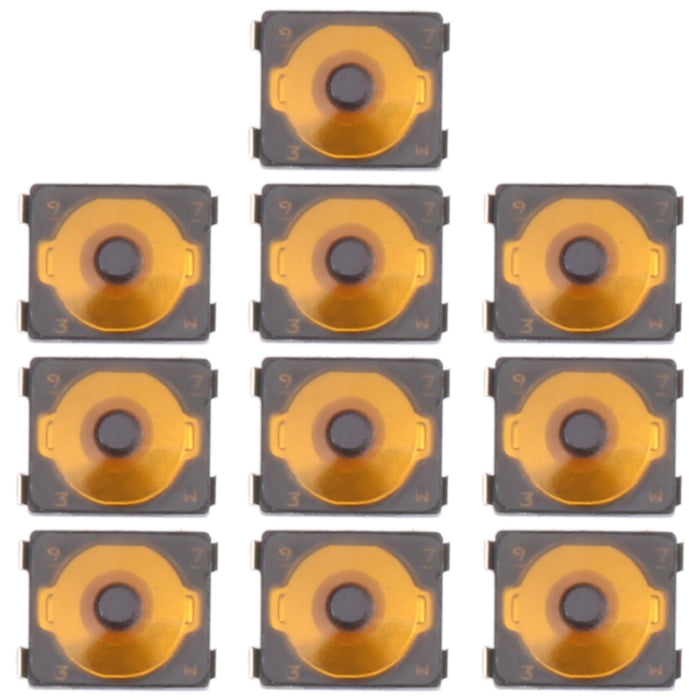 10 PCS 3.5 x 3MM Botón de interruptor Micro SMD para iPhone 4 / 4s / Android, 3.5 x 3MM