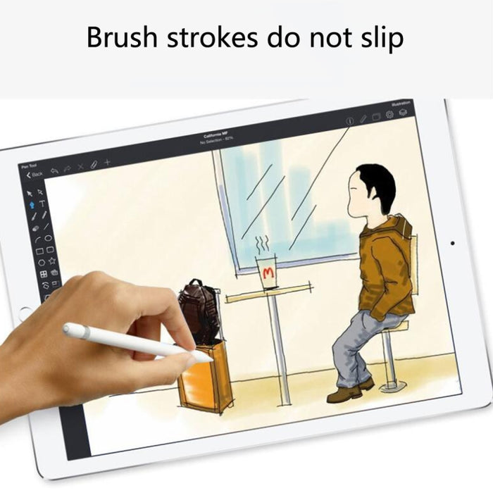 Película De Pantalla De Película De Escritura A Mano De PET Antideslumbrante 3H Para iPad Pro 12.9 2018/2020/2021/2022