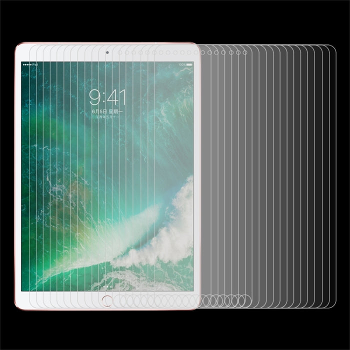 75 PCS para iPad Pro 10,5 pulgadas 0,3 mm 9H Dureza superficial Protector de pantalla de vidrio templado de pantalla completa
