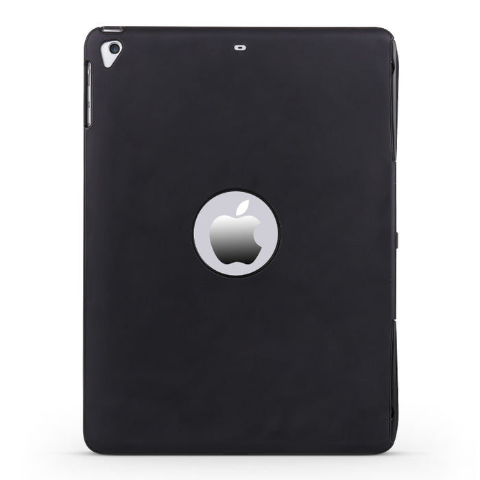 F611 Estuche para tableta con teclado inalámbrico Bluetooth y plano posterior de aluminio con retroiluminación colorida desmontable para iPad Air 2 / 9.7 (2018) / 9.7 pulgadas (2017) / Air / Pro 9.7 pulgadas