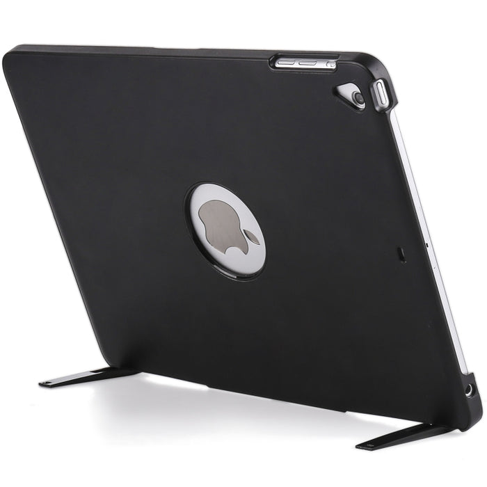 F611 Estuche para tableta con teclado inalámbrico Bluetooth y plano posterior de aluminio con retroiluminación colorida desmontable para iPad Air 2 / 9.7 (2018) / 9.7 pulgadas (2017) / Air / Pro 9.7 pulgadas