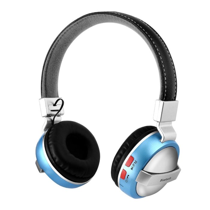 BTH-868 Auriculares Bluetooth con calidad de sonido estéreo V4.2, distancia de Bluetooth: 10 m, compatible con entrada de audio de 3,5 mm y FM