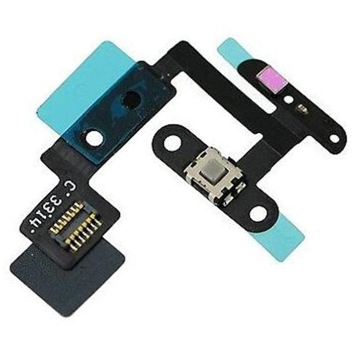 Cable flexible de botón de encendido y micrófono para Apple iPad Air 2 / iPad 6, For iPad Air 2 (Power Button)