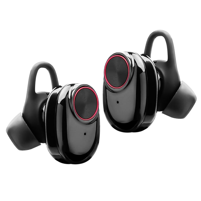 BTH-V5 DSP Auriculares con cancelación de ruido Auriculares deportivos inalámbricos Bluetooth V5.0 con estuche de carga, compatibles con iPhone y Android