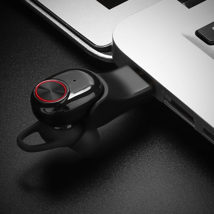 BTH-V5 DSP Auriculares con cancelación de ruido Auriculares deportivos inalámbricos Bluetooth V5.0 con estuche de carga, compatibles con iPhone y Android