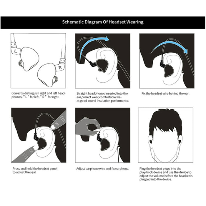 KZ ZSN-auriculares intrauditivos de alta fidelidad, con Control por cable, de cuatro núcleos, circulares, de hierro, con megagraves, sin micrófono